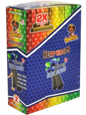 HONEYPUFF BLUEBERRY WRAP x2