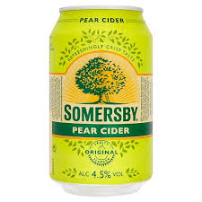 SOMERSBY PEAR CIDER 33CL – Basic Food And Drinks